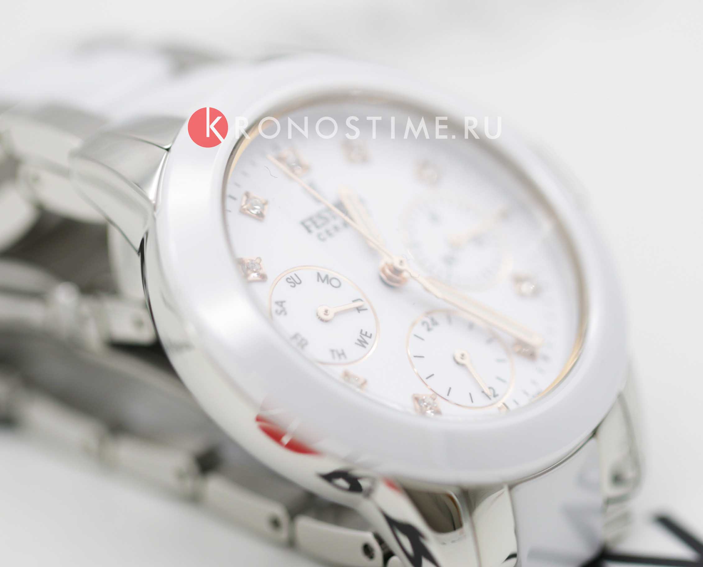 Оригинальные часы Festina Festina Ceramic F20497/1 кварцевые калибр механизма  общий вид